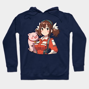 Mecánico Oink Oink Hoodie